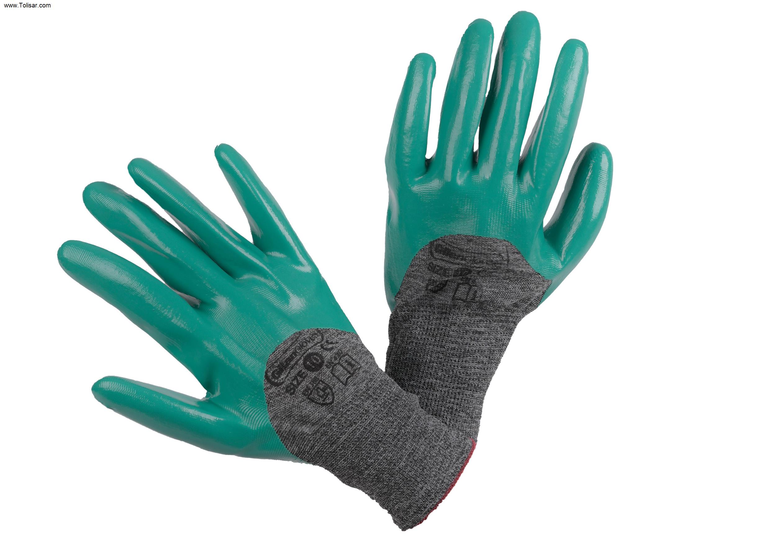 دستکش نتیریل دار 3/4